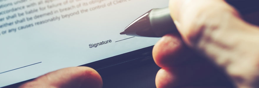 Signature électronique